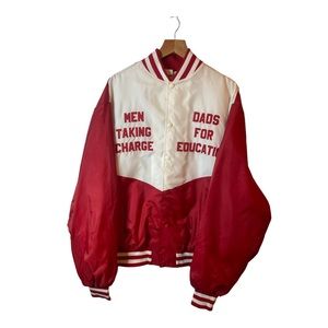 Vintage Dads for education Satin jacket